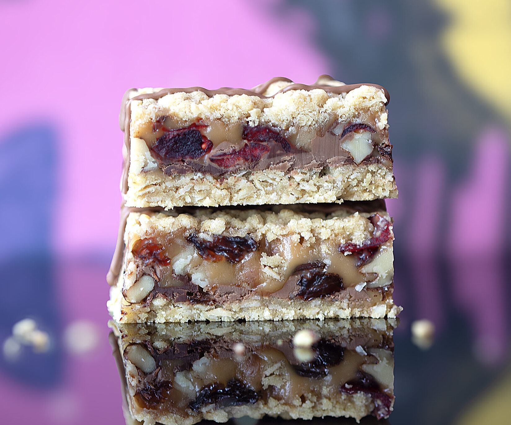 Fruit and nut crumble
