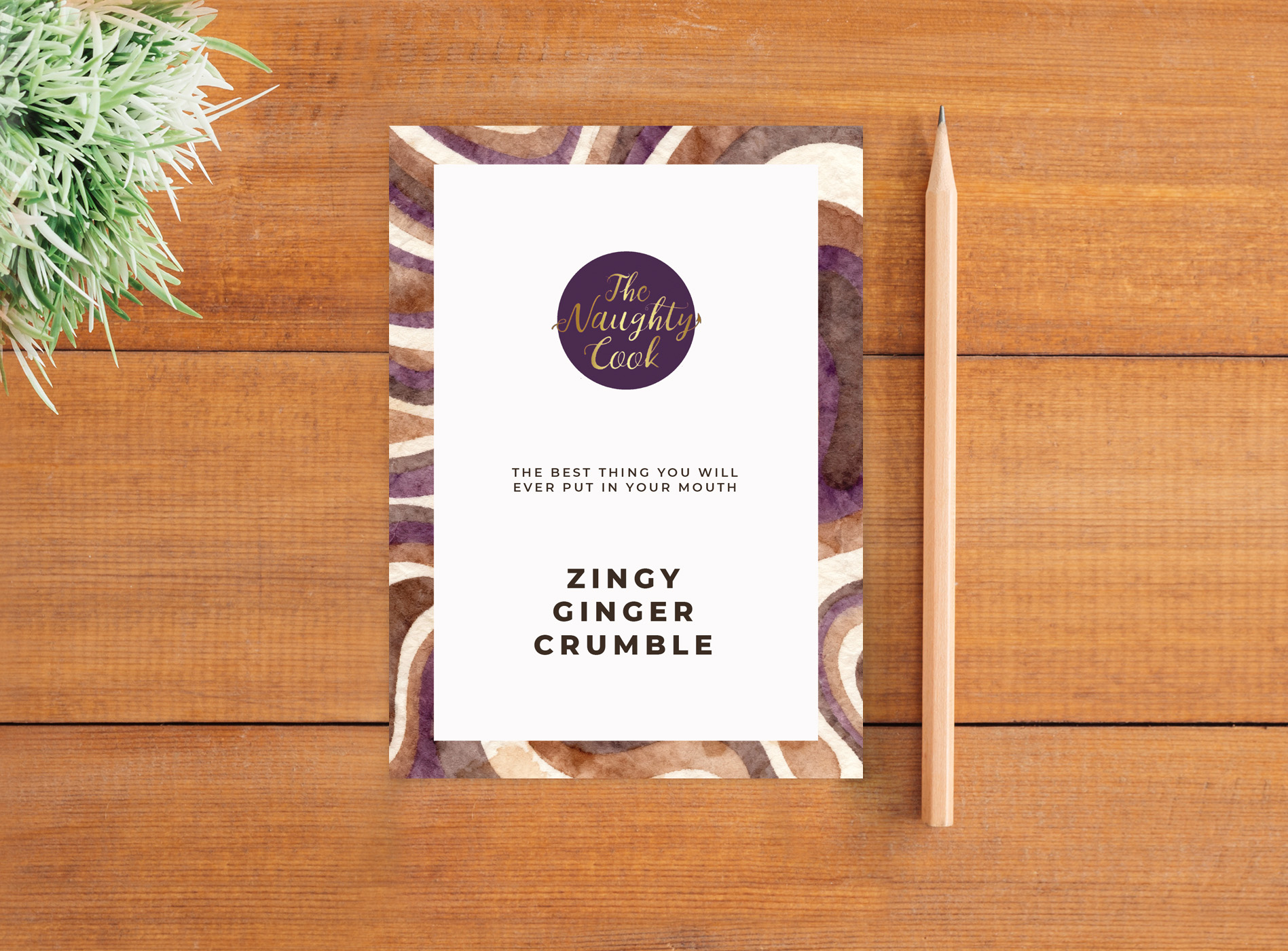 Ginger Crumble Card